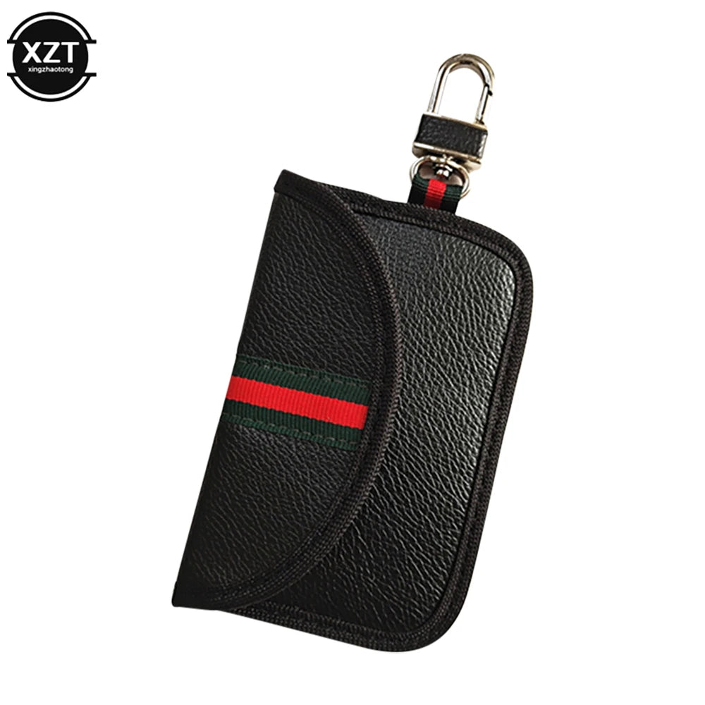 Faraday Bag for Key Fob, Faraday Key Fob Protector, Keyless Signal Blocking Key Fob Pouch Anti-Theft Remote Entry Smart Fob Case