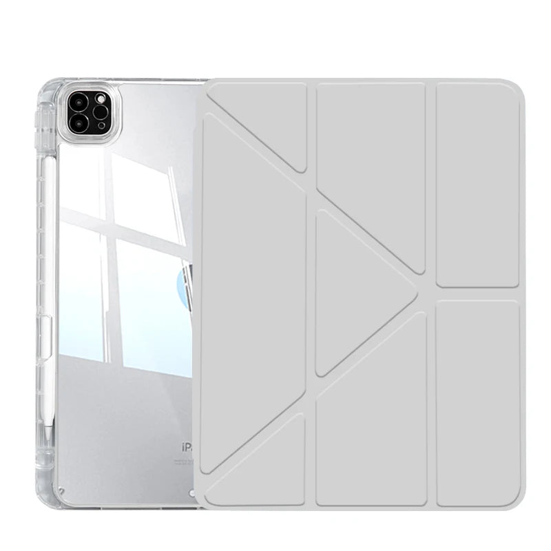 For 2026 iPad Air Case iPad Pro11 12.9 Air4/5 13in 10.2 7th 8 9th 10th 11th A16 Smart Protective Case Pencil Holder M2 M4 M3