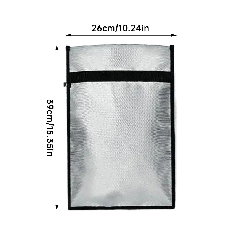 Fireproof Waterproof Faraday Bag Anti-Hacking Signal Blocker Storage Pouch Notebook Computer Faraday Bags For Phones & Key Fobs