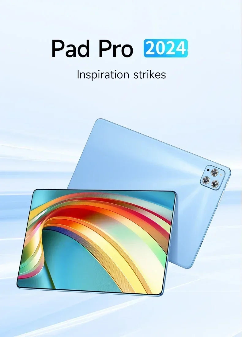 2026 iPad Air PRO 11 inch Tablet Android 16 GPS WIFI 24GB 2TB 20000mAh 5G DualCard Snapdragon 8gen3 10 Core Original Android Tab