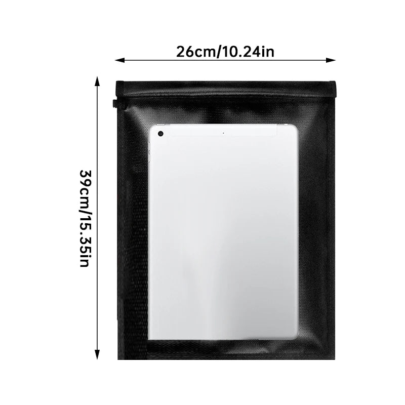Fireproof Waterproof Faraday Bag Anti-Hacking Signal Blocker Storage Pouch Notebook Computer Faraday Bags For Phones & Key Fobs