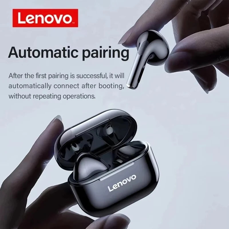 Lenovo LP40 Bluetooth Earphones TWS Immersive Sound HIFI With Mic Wireless Headphones Touch Control HD Call Game Earbuds Fashion