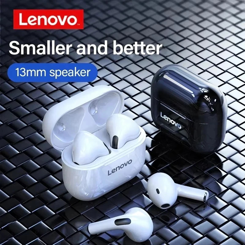 Lenovo LP40 Bluetooth Earphones TWS Immersive Sound HIFI With Mic Wireless Headphones Touch Control HD Call Game Earbuds Fashion