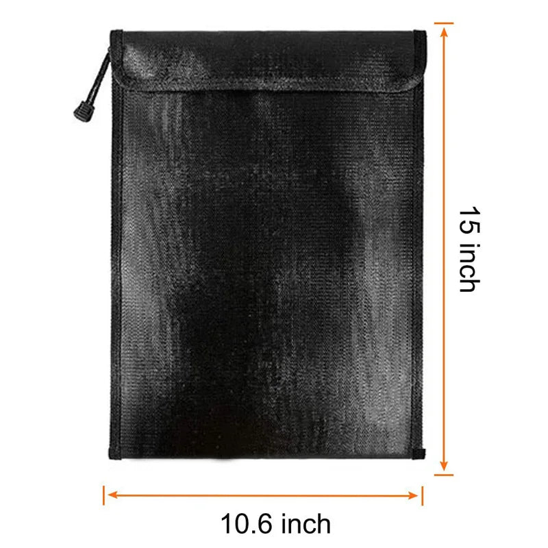 Upgraded Waterproof & Fireproof Faraday Bag for Car Keys, Cell Phone, Laptops Signal Shielding Anti-Hacking Radiation Protection