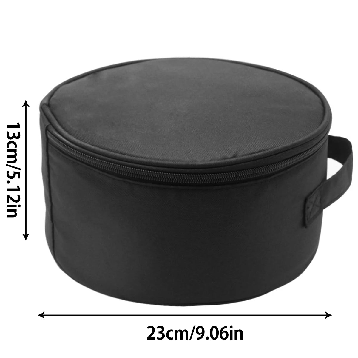 Smell Proof Bag with Combination Lock Telescopic Folding Fan Storage Bag Round Cosmetic Case Storage Pack Container organizer