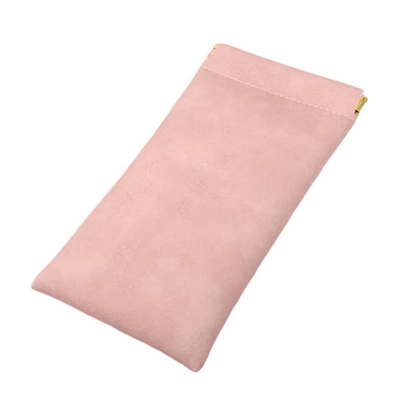 PU Leather Glasses Storage Bag Automatic Closed Sunglasses Case Waterproof Pouch Glasses Protective Cover Eyewear Storage Bag