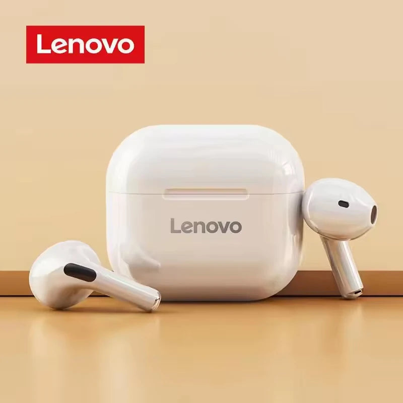 Lenovo LP40 Bluetooth Earphones TWS Immersive Sound HIFI With Mic Wireless Headphones Touch Control HD Call Game Earbuds Fashion