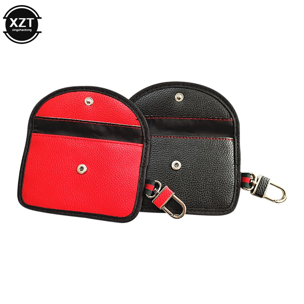 Faraday Bag for Key Fob, Faraday Key Fob Protector, Keyless Signal Blocking Key Fob Pouch Anti-Theft Remote Entry Smart Fob Case