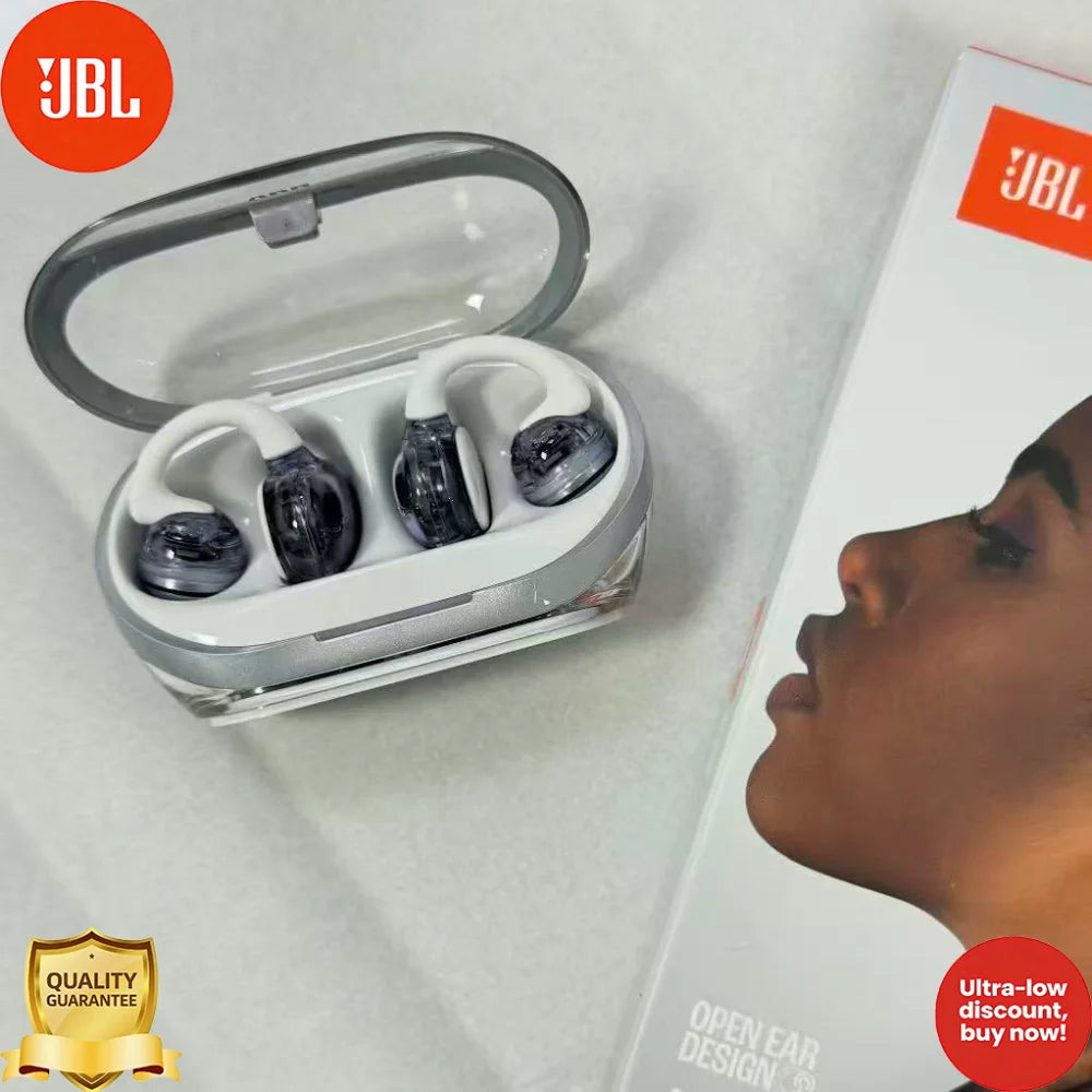 JBL Soundgear Clips Open-ended Wireless Bluetooth Headset with Ear Clip