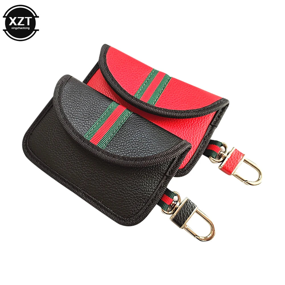 Faraday Bag for Key Fob, Faraday Key Fob Protector, Keyless Signal Blocking Key Fob Pouch Anti-Theft Remote Entry Smart Fob Case