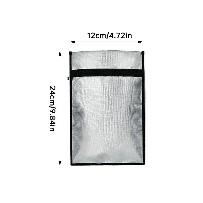 Fireproof Waterproof Faraday Bag Anti-Hacking Signal Blocker Storage Pouch Notebook Computer Faraday Bags For Phones & Key Fobs